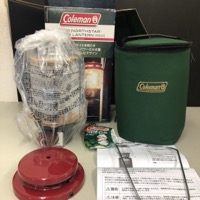 コールマン LPガスランタン 2500 ノースター 未使用 赤 キャンプ用品